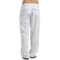 Pantalones Casual Para Hombre De Talla Grande With Belt Elástica Largos Y Ligeros Estilo De Calle Pantalones Rectos Para Primavera Y Verano - details 4
