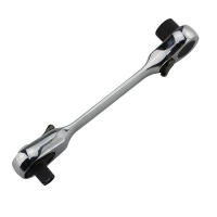 Llave De Enchufe 2 En 1 Con Mango Y Cabeza Doble Mini Ratchete 72 Dientes Herramienta De Torque Pequeña Para Reparación Doméstica - details 4