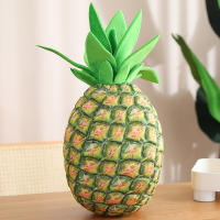 Muñeco De Peluche De Piña Tamaño 48cm Suave Y Realista Almohada De Descanso Para Niñas Decoración Del Hogar Juguete Para Niños - details 1