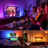 Tiras LED RGB Bluetooth Control Para TV Y Decoración De Habitaciones Y Fiestas 5V Tapa De TV Lámpara Inteligente Para Decoración De Bodas - details 2