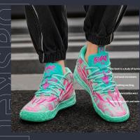 Zapatos De Baloncesto Para Hombre De Alta Calidad Antideslizantes Transpirables Con Suela De Goma Comodidad Y Estilo Deportivo - details 9