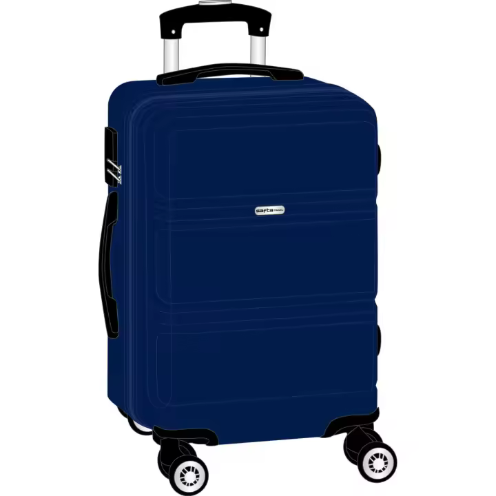 Maleta de Cabina Safta Azul marino 20'' 34,5 x 55 x 20 cm - 1