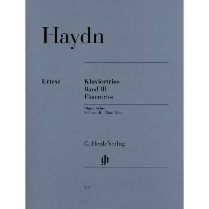 HAYDN J. - TRIOS V.3 URTEXT (SC+PT)    V/VCP - - 1