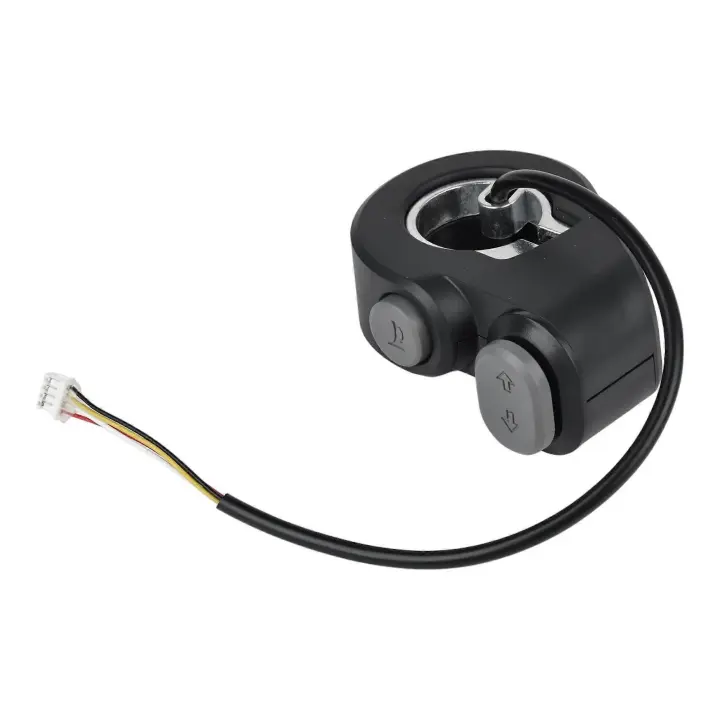 Interruptor de señal de giro de bocina original para patinete eléctrico Ninebot Max G2 Kickscooter, botón de manillar, interruptor de encendido y apagado de luz de campana, piezas - 1