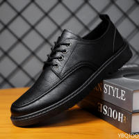Zapatos Casuales De Cuero Para Hombre De Alta Calidad Moda Negocios Y Casual Zapatos De Negocio Clásicos De Lujo Versátiles Talla Verdadera Material De Suela De Goma - details 1