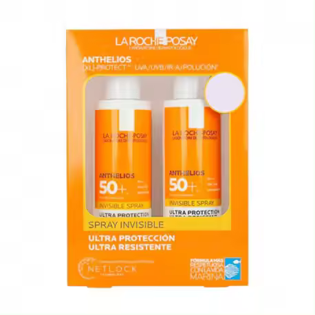 LA ROCHE POSAY ANTHELIOS SPRAY INVISIBLE SPF50+ DUPLO 2 X 200 ML - 1