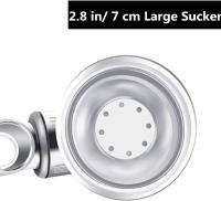 Soporte para ducha, soporte para ducha de mano con Sucker, jefe de ducha de montaje en montaje, deslizador de ducha universal reemplazable (soporte) - details 2