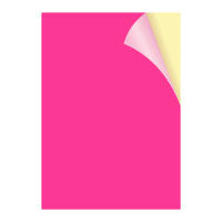 00564-56 Papel autoadehsivo de color rosa magenta fucsia A4  21*29.7CM, etiqueta adhesiva para impresoras. - details 2