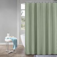 Cortina de Ducha para Bañera Cortinas Baño Tela Impermeable Poliéster con 12 Ganchos Lavable a Máquina 180 x 200cm - details 8