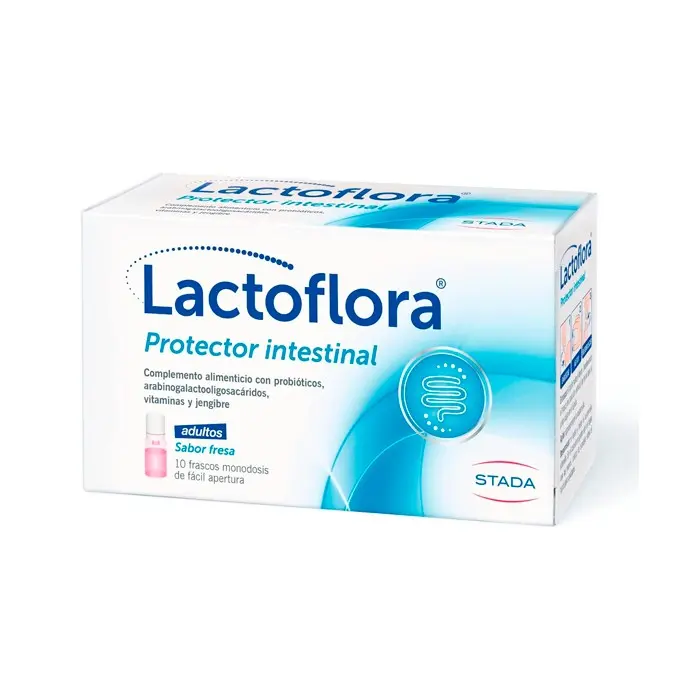 Stada LACTOFLORA PROTECTOR INTESTINAL ADULTO 10 VIALES - 1
