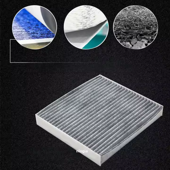 Filtro De Aire De Carbono Para Toyota Camry Corolla Highlander 87139-50100 Accesorios De Coche Filtro De Aire De Cabina - 1
