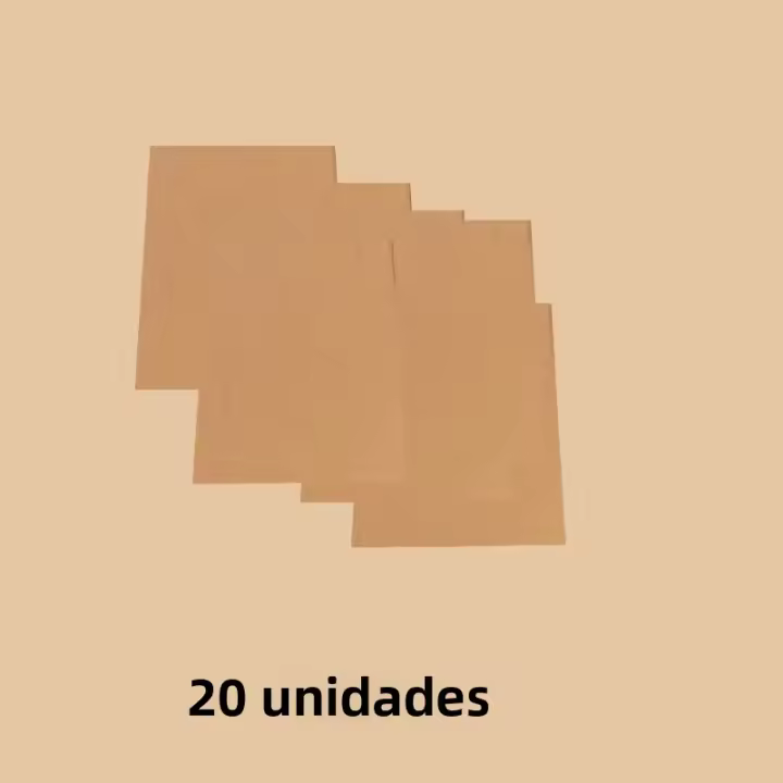 20 Pcs Papel De Decoración DIY Dibujo Y Doodle Calidad Gruesa De Cuero Genuino Postcarte Y Marcapáginas Para Manualidades - 1