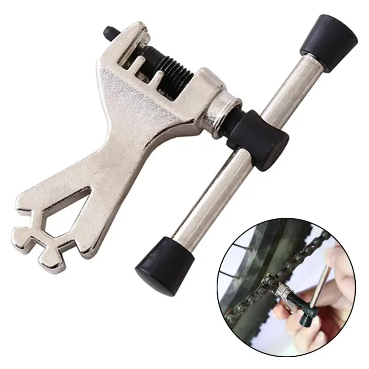 Nueva Herramienta De Extracción De Cadena De Bicicleta Mini Cadena Cortador Ajuste Cómodo Herramienta Multifuncional De Metal Para Ciclismo - 1