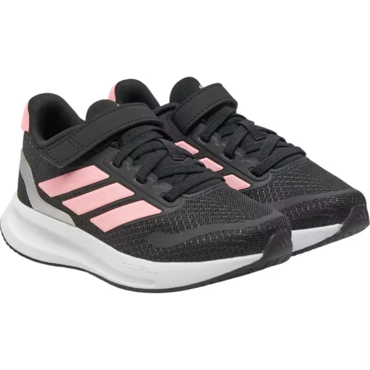 Zapatillas Adidas Runfalcon 5 El C Negro Rosa Ie8580 Running Niño Niña - 1