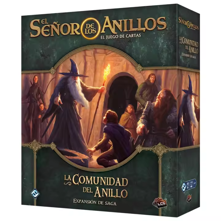 El Señor de los Anillos LCG: La Comunidad del Anillo Expansión de Saga - 1