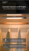 Lámpara Nocturna LED Recargable Con Sensor De Movimiento Para Cocina Luz De Mesa De Aluminio Tipo C Para Armarios - details 3