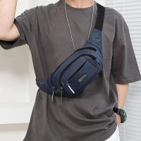 Bolsa De Cintura Invisible Ultra Delgada Para Hombres En Lona Anti Robo Para Deporte Al Aire Libre Y Correr Con Móvil - details 4