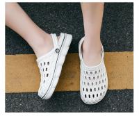 Sandalias De Hombre Para Verano Clogs Confortables Para El Hogar Y Jardín Antideslizantes Suave Bajo La Plantilla Talla Grande 46 47 - details 25