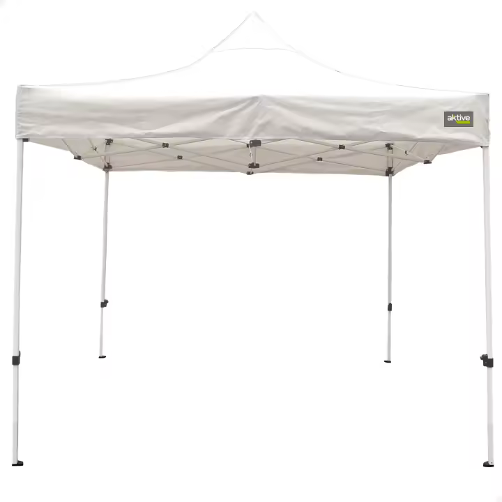 Cenador plegable para exterior Aktive 3x3cm, Regulable en altura 3,20/2,20cm, Protección UV e impermeable, Carpa de jardín, Carpa para jardín - 1