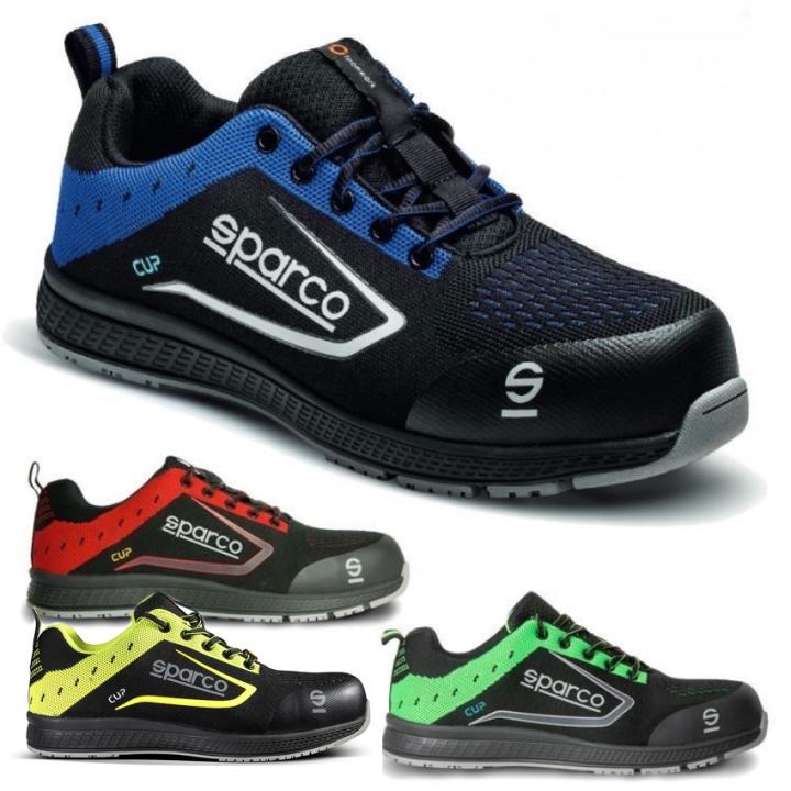 CALZADO DE SEGURIDAD LABORAL SPARCO CUP S1P SRC, ¡¡ IMPORTANTE !! ANTES DE HACER PEDIDO COMPROBAR TALLA EN LA GUIA ADJUNTA!! ZAPATO TRABAJO DE ESTILO RACING, CÓMODOS Y LIGEROS PARA EL DIA A DIA EN EL TRABAJO.