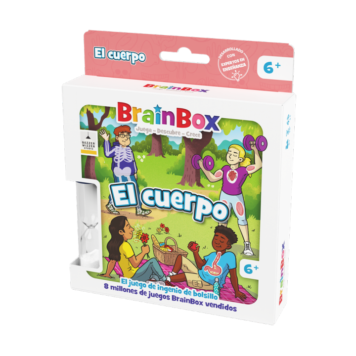 Asmodee - Juego de mesa BrainBox Pocket El cuerpo
