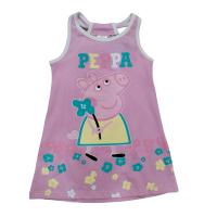 Peppa Pig vestido de niña  tipo playero 100% algodon - details 1