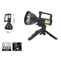 Linternas LED Portátiles Profesionales con Trípode – Modelos 160LM / Solar 3600mAh / 1500LM, Recargables Tipo C - details 8