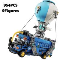 Nuevos Bloques De Construcción De Autobús 2025 Juguete Educativo Para Niños Set De 454 Piezas Regalo De Cumpleaños Para Niños Hombres - details 5