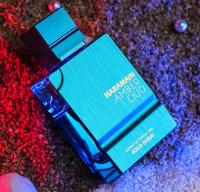 Perfume Árabe Al Haramain Amber Oud Aqua Dubai Extrait de Parfum 75ml Unisex Original Oriental Cítrico Afrutado Amaderado - details 2