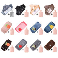 Set De 2 Fundas Para Botella De Agua Caliente De Terciopelo Para Menstruación Y Calentador De Manos Invierno Cubierta De Cintura Con Correa Para Hombres - details 12