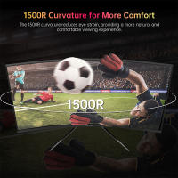 KTC Monitor Gaming Curvo de 27 ”, 180Hz, 2K QHD 2560 x 1440, 1ms, HVA 1500R Sin Marco, FreeSync & G-Sync, 16:9, 120% sRGB_4000:1_250cd/m²_3ms _Flicker-Free_ Low Blue Light, Pantalla de reducción de luz Azul, DP1.4, HDMI2.0, H27S17 - details 3