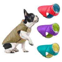 Ropa De Invierno Para Perros Color Sólido Impermeable Chaleco Chaqueta De 3 Capas Gruesa Y Suave Para Mascotas Vestuario Exterior - details 2