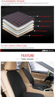 SEAMETAL Fundas De Asiento De Coche Universal De PU Premium Con Cubierta De Espalda Antiscratch Para SUV Sedán Camión Pickup - details 3