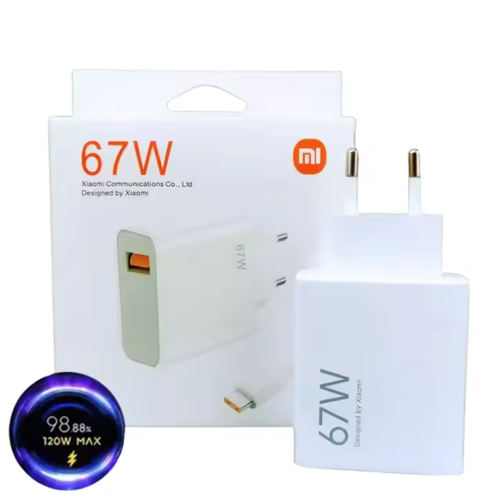 Cargador Original Xiaomi TURBO Carga Rápida 67W - 1