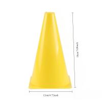 Bandeja De Bandera De Fútbol 18cm Con Conos De Entrenamiento Plano Y Rodillo Pila De Barrera De Marcado De Obstáculos Para Deportes - details 6