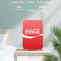 COCA COLA Nevera Eléctrica Portátil 6L, 12V coche - 220V Red Eléctrica  18 x 29,5 x 24,5 cm Enfría y Calienta - SpazioLuzio - details 2