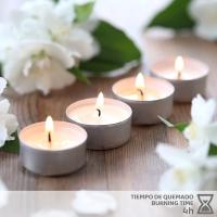Start Electric | Pack de Velas de Té Blancas sin Perfumar (50/100 unidades) - Duración 4 horas | Velas decorativas para hogar y eventos | Marca Lumar - details 3