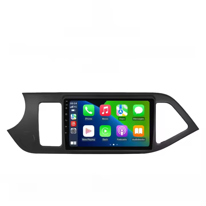 MEKEDE Radio De Coche Multimedia Android 14 Con CarPlay Y Navegación GPS Todo En Uno Para KIA PICANTO Morning 2011-2017 Pantalla Táctil 9' RAM 2G ROM 32G Soporte WiFi Y Control Del Volante - 1