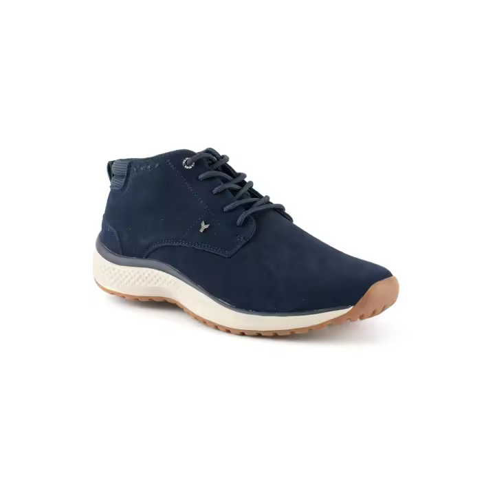 YUMAS Canada Botín casual hombre Azul marino Piel serraje - Cómodo, Elegante y Casual - 1
