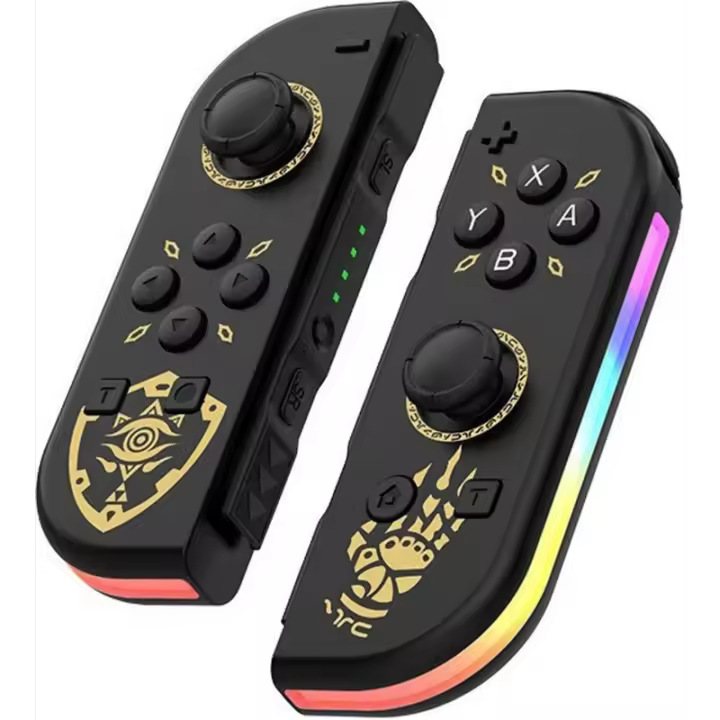 Mando Joy-Con Set Izq/Dcha Nintendo Switch Compatible Negro Tears RGB - 1