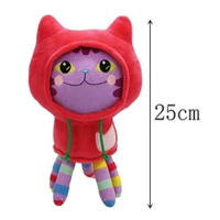 Muñeca De Peluche Gabby Casa De Muñecos Animales Lindo Juguete Gaby Gato De Peluche Dibujos Animados Muñeco De Cordero Para Niños - details 6