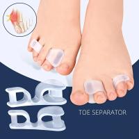2pcs Corrector De Ballena Hallux Valgus Protección De Dedos Gel De Silicona Separador De Dedos Ajustador De Bunion Pedicura Cuidado Del Pie - details 0
