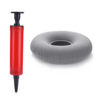 Cojín Donut De Soporte Para El Glúteo Con Inflador De Bola De Masaje Para Alivio Del Dolor De La Colón Y Hemorroides Medico Asiento Esfuerzo Tailbone - details 12