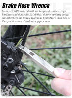 Leycyle Llave De Torsión Para Bicicleta De Carretera Y MTB Herramienta De Reparación De Frenos Y Aceite Con Tubo Abierto 7-8MM - details 0