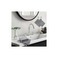 Manoplas de Baño Guantes para Lavarse, Juego de 8 Guantes de Baño de 15x20 cm, Manoplas de Baño with Cordón, Premium Microfiber, Ternura - details 4
