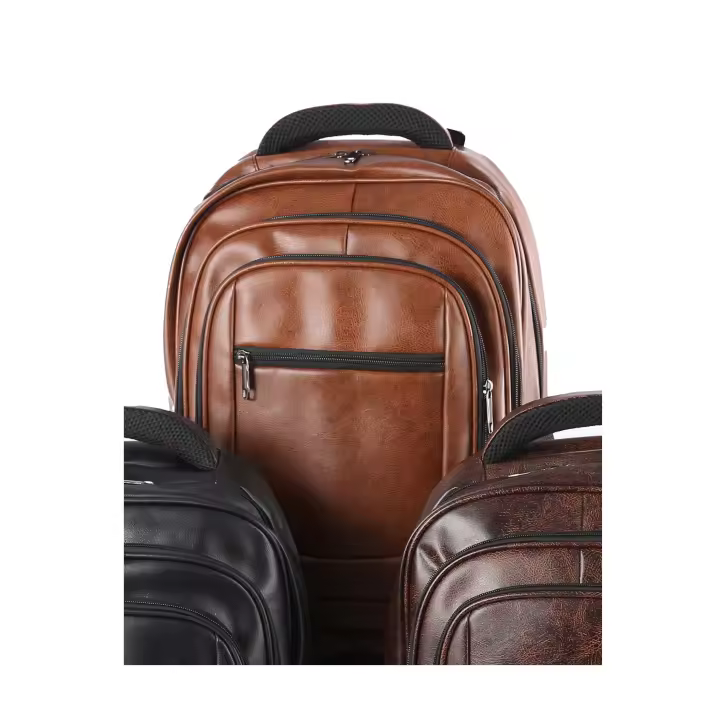 J.S ONDO Mochila HOMBRE POLIPIEL Mochila Maletín Híbrido 18.5 Pulgadas Portátil Bolsa de Trabajo Bolso de Trabajo Mochila Viaje Mochila Senderismo Colegio Mochila para Hombres - 1