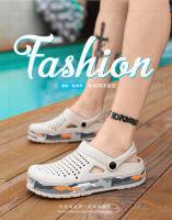 Zapatillas De Hombre Casual Transpirables Y Cómodas Para Verano Impermeables Con Bajo Suave Para Playa Zapatillas De Conducción Dual Propósito - details 1
