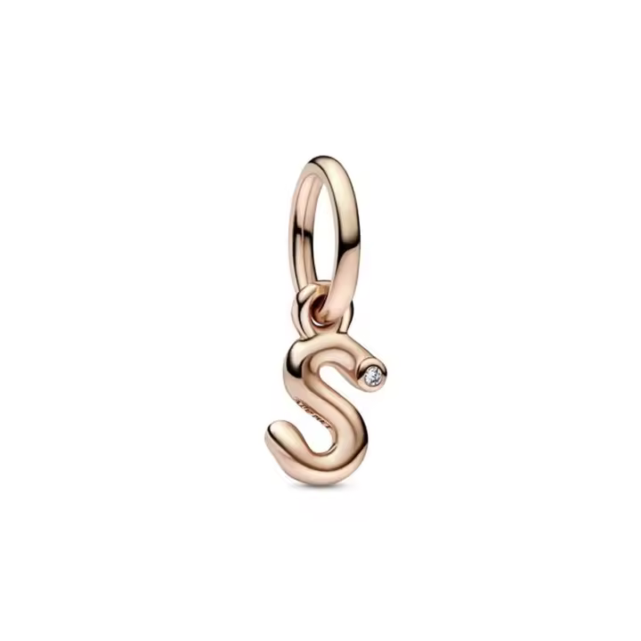 Charm Colgante Pandora Alfabeto Letra Minúscula S 782478C01 - 1