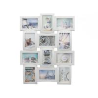 Gissed- Marco de Fotos Múltiple para 12 Fotografías, Estilo Náutico, Color Blanco, 63 x 48 cm, Decoración de Pared - details 0