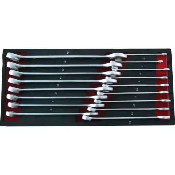 JOMAFA - MODULO EVA LLAVES COMBINADAS 6 - 22MM  17PIEZAS - 7010 - 1